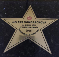 Helena má hvězdu na chodníku slávy